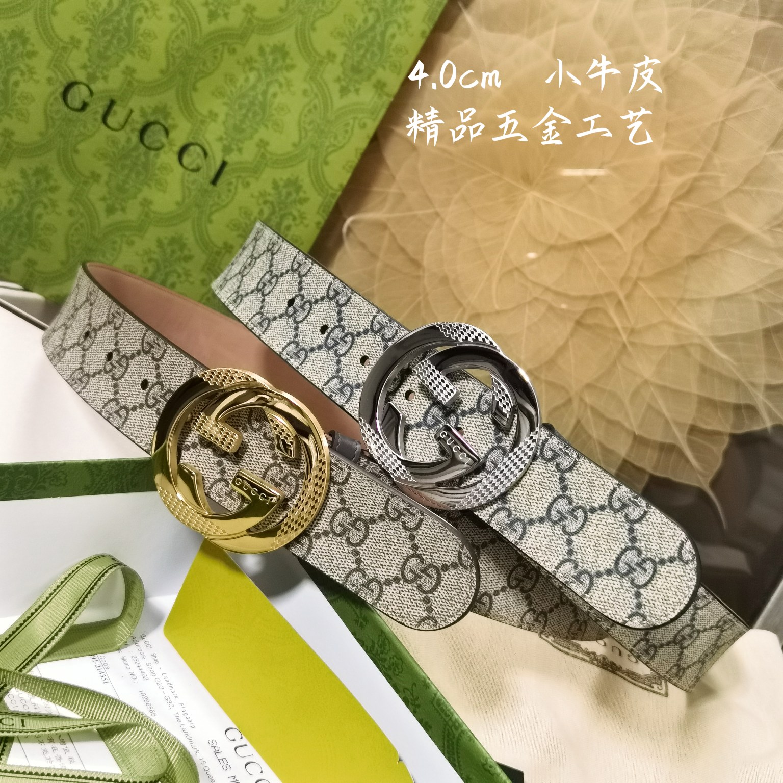 Gucci经典款面进口原厂皮搭配原厂