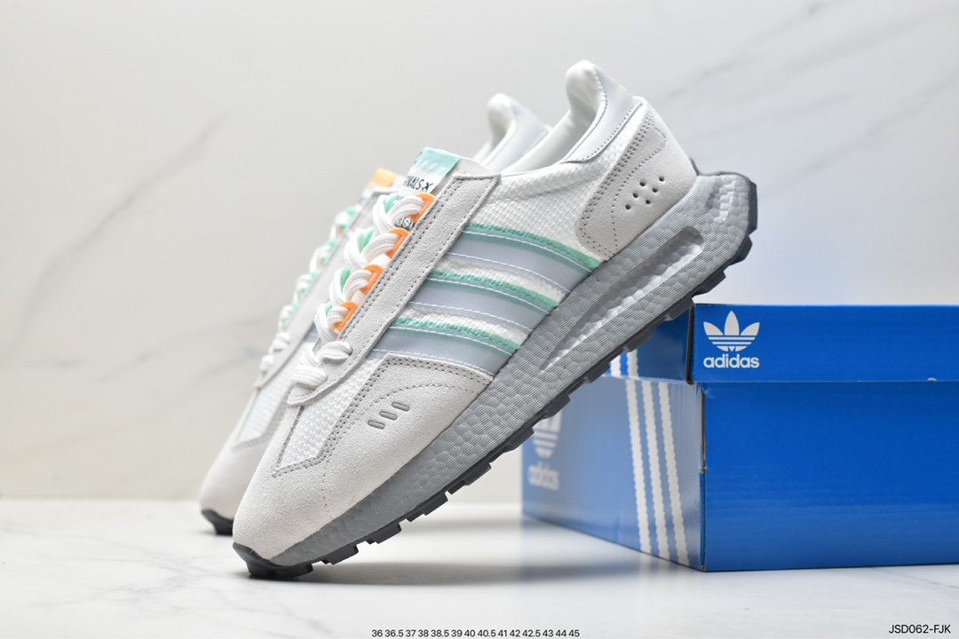 adidas Racing E5 Boost Prototype Speed ??Lightweight Retro Series IG3401