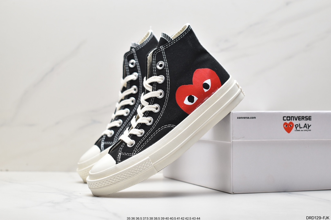 Rei Kawakubo CDG x Converse chuck taylor all star 1970S heart eyes sneakers