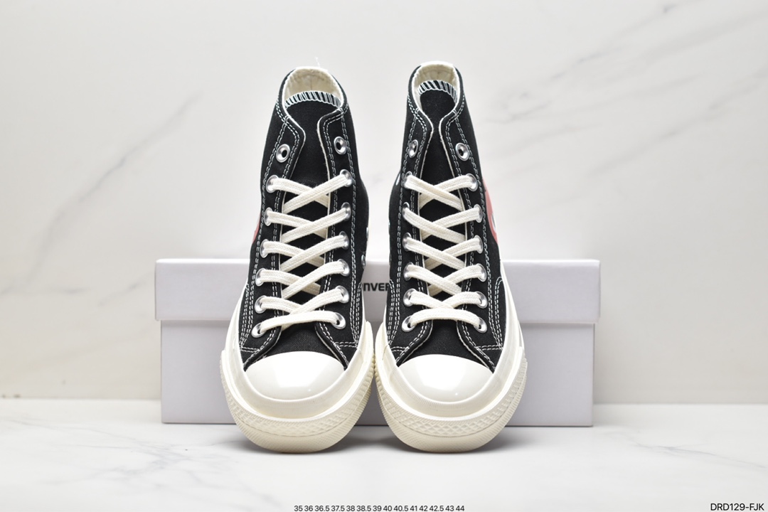 Rei Kawakubo CDG x Converse chuck taylor all star 1970S heart eyes sneakers