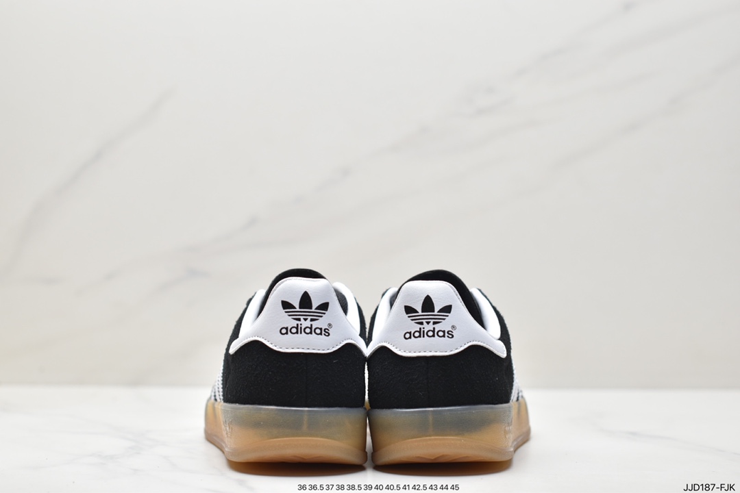 Adidas Originals Gazelle Indoor Clover Retro Casual Non-slip Wear-resistant Low-top Sneakers HO6259