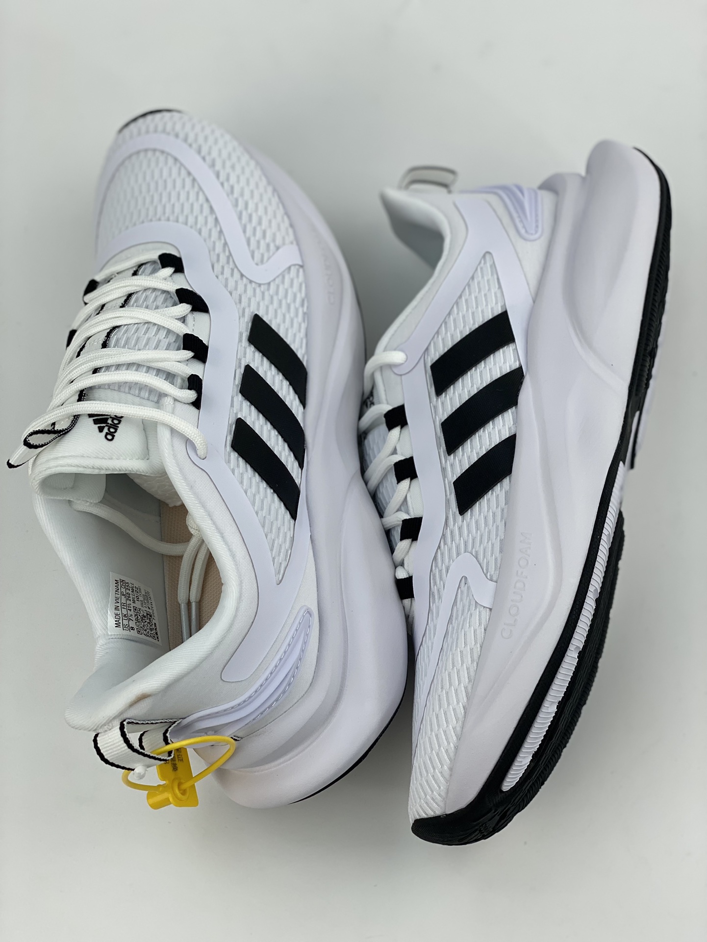 Adidas AlphaBounce + Alpha mesh casual running shoes HP6638