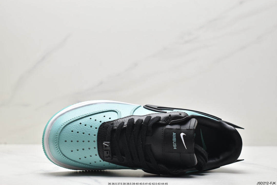 Luxury brand collaboration - Tiffany & Co. x Nike Air Force 1 Low SP ”1837” DZ1382-002