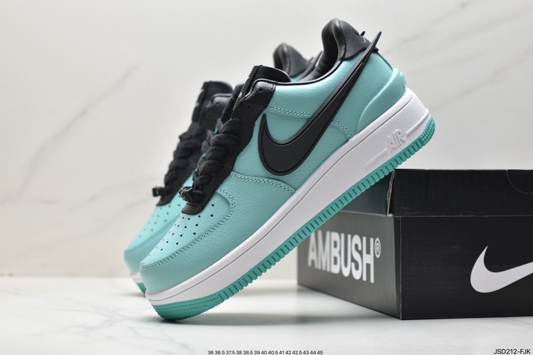 Luxury brand collaboration - Tiffany & Co. x Nike Air Force 1 Low SP ”1837” DZ1382-002