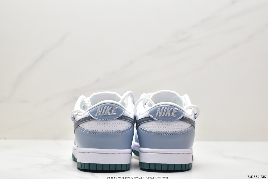 Nike SB Dunk Low Soda Gray White Blue Deconstructed Drawstring Shoelaces FD9911-101