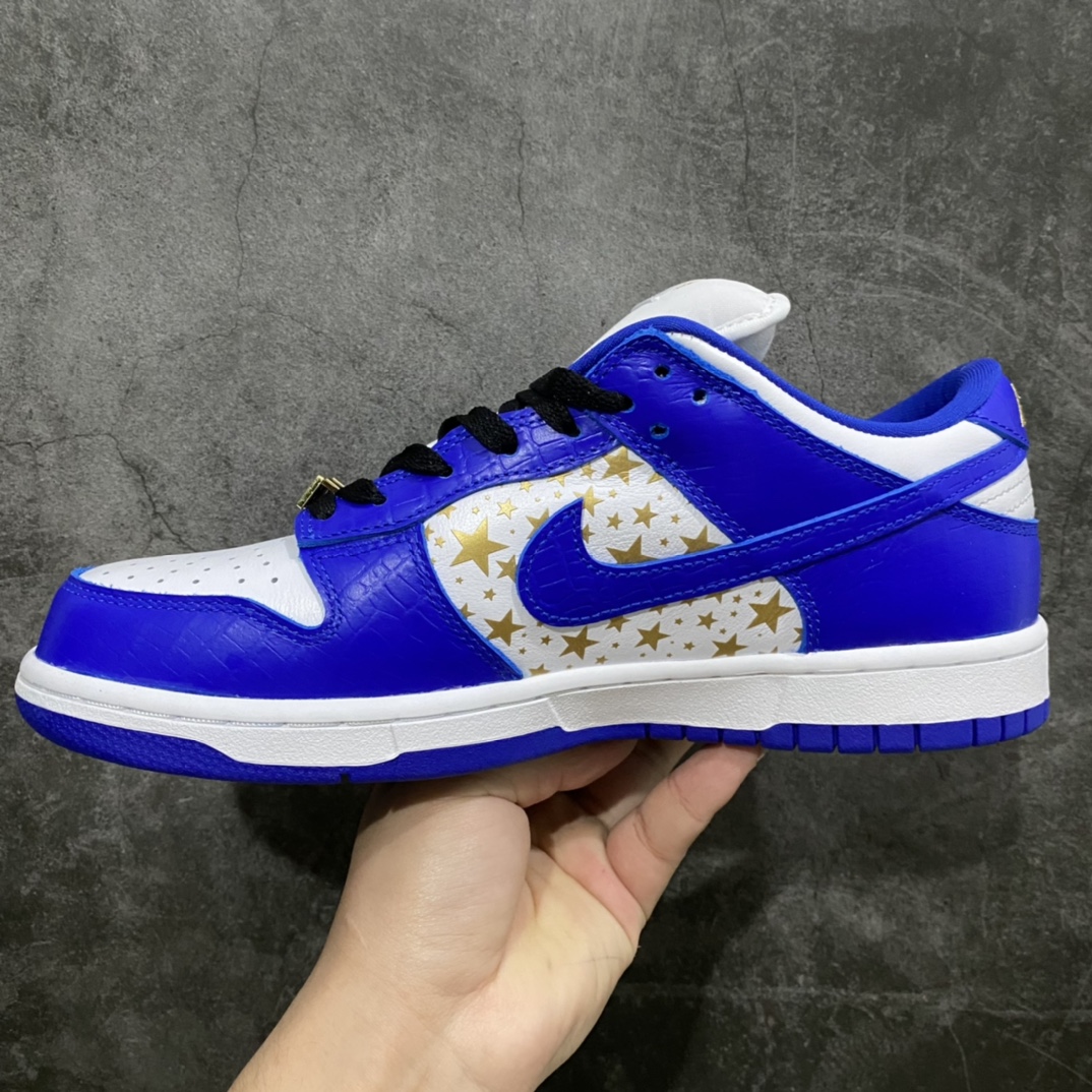 [OG version] Supreme x Nike SB Dunk Low DM Platinum/Blue DH3228-100