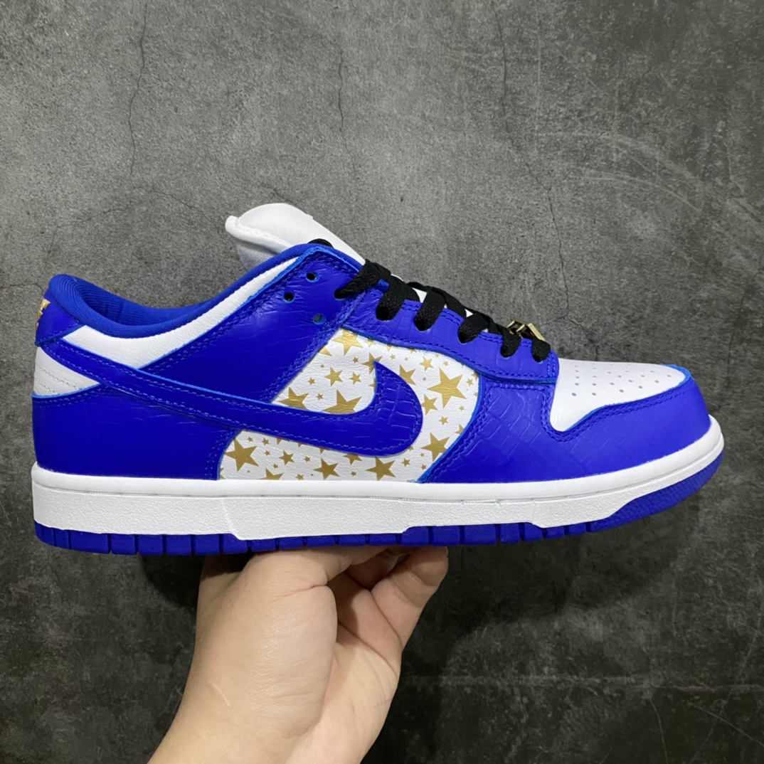 [OG version] Supreme x Nike SB Dunk Low DM Platinum/Blue DH3228-100