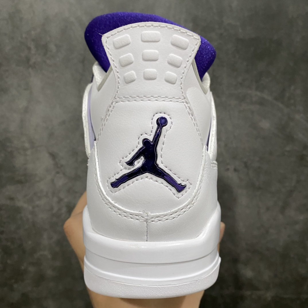 [OG Pure Original] Air Jordan AJ4 White Purple CT8527-115