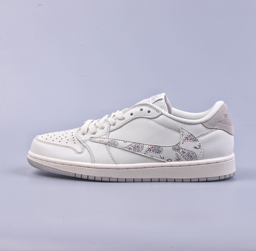 220 Fragment x Travis Scott x Air Jordan 1 Low 三方联名倒钩 DM7866-898