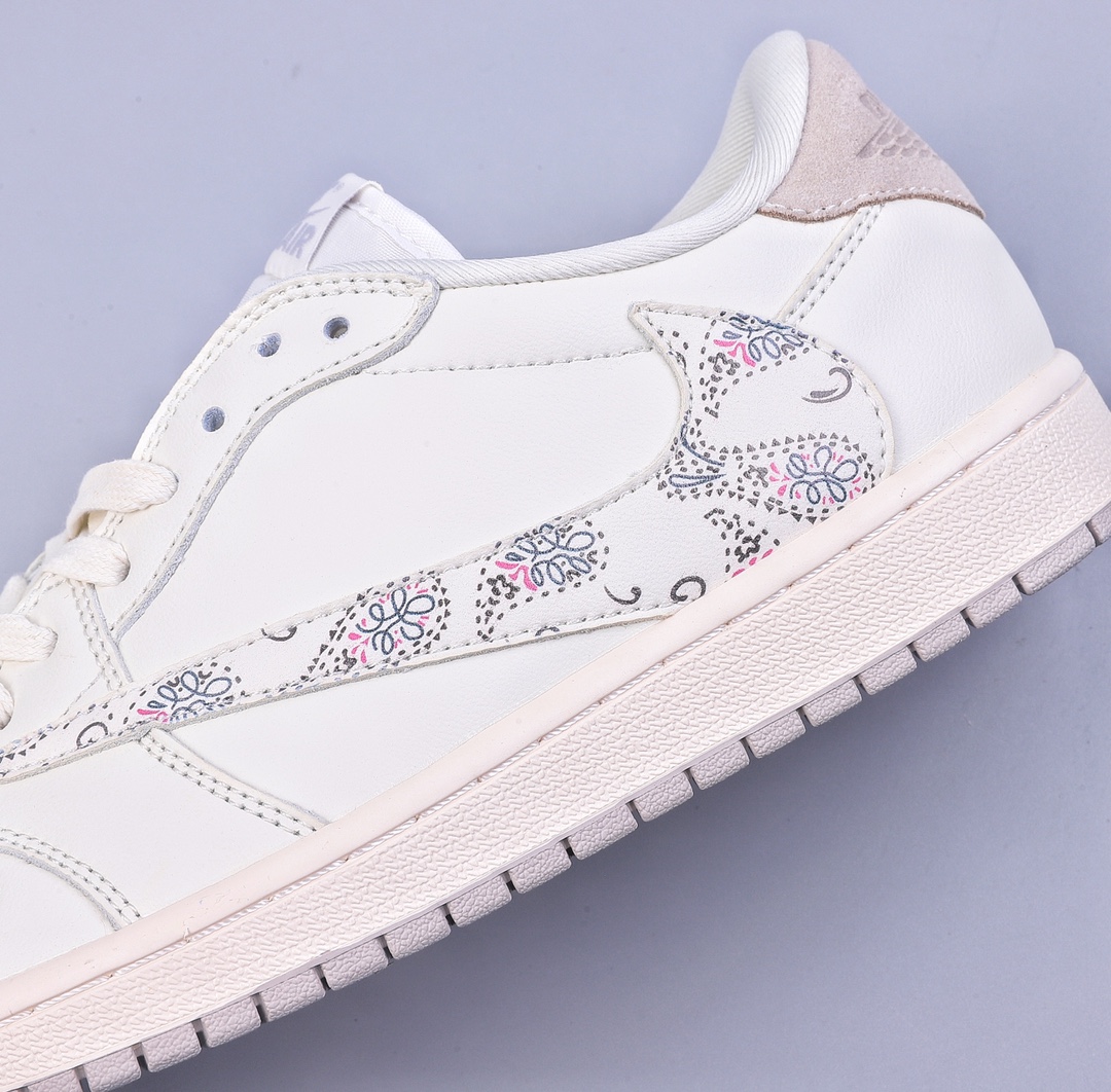 220 Fragment x Travis Scott x Air Jordan 1 Low 三方联名倒钩 DM7866-898
