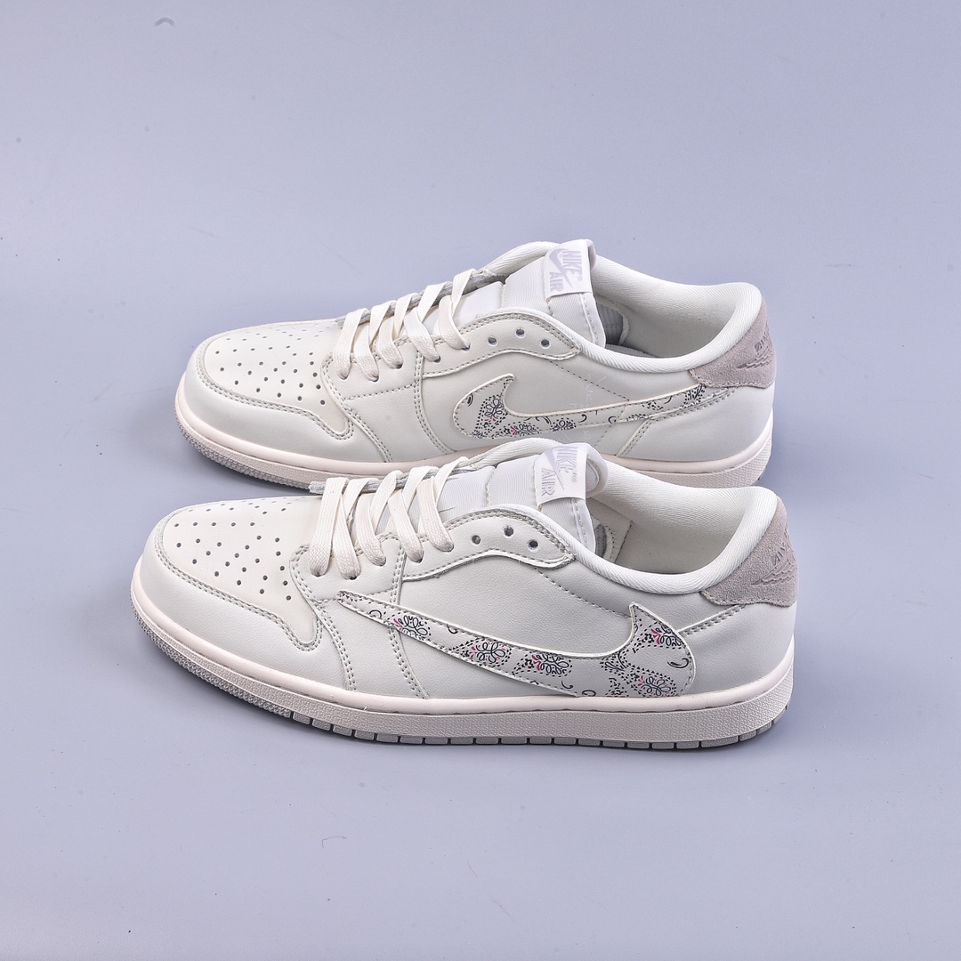 220 Fragment x Travis Scott x Air Jordan 1 Low 三方联名倒钩 DM7866-898