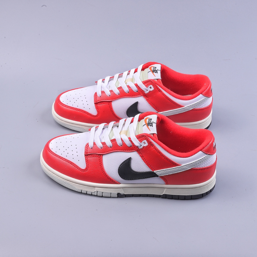 200 Nike Dunk Low ”Chicago Split” 芝加哥拼色 SB低帮运动休闲板鞋 DZ2536-600