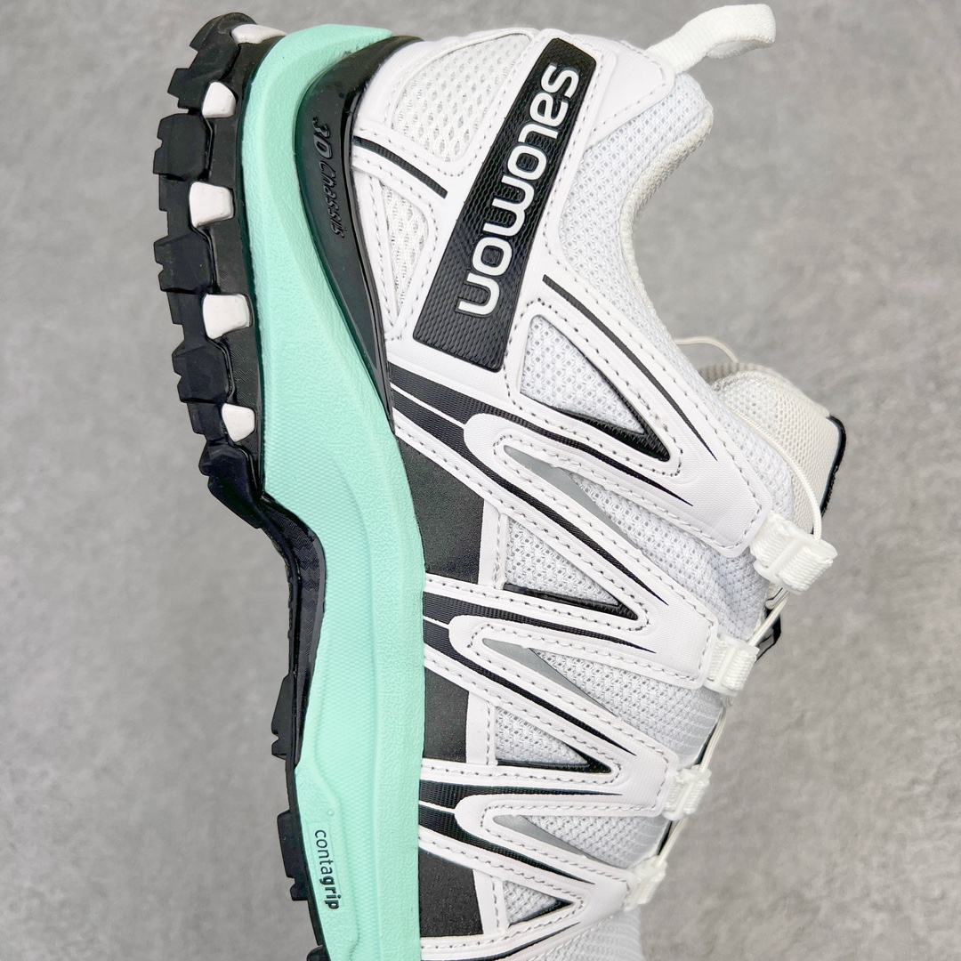 图片[6]-＃GX/绿X 纯原福利 SALOMON XA Pro 3D ADV 萨洛蒙潮流越野机能户外功能鞋 纯原外贸平台特供订单 耗时半年巨作 全套原纸板楦头开发 原厂特供网布配套加持 确保原汁原味 完美呈现版型 原档数据独家私模五层组合大底 男女鞋同步官方开发至46.5 原装Ortholite轻量化鞋垫 中底布带钢印编号 原厂TPU锁扣 进口港宝加持 后跟自然饱满 还原公司包裹性 鞋面采用SENSIFT贴合技术 全方位贴合包裹脚型 鞋跟部鞋底牵引设计 提供强大的抓地性能 更适应野外崎岖不平的道路 其3D ADVANCED CHASSIS底盘 材料轻量大化 钉齿设计更具稳定性 防护性 鞋底易磨损区运用CONTAGRIP高耐磨材料 应对城市硬质路面长距离跑考验 尺码：36 36.5 37.5 38 38.5 39 40 40.5 41 42 42.5 43 44 44.5 45 46 46.5-选品中心