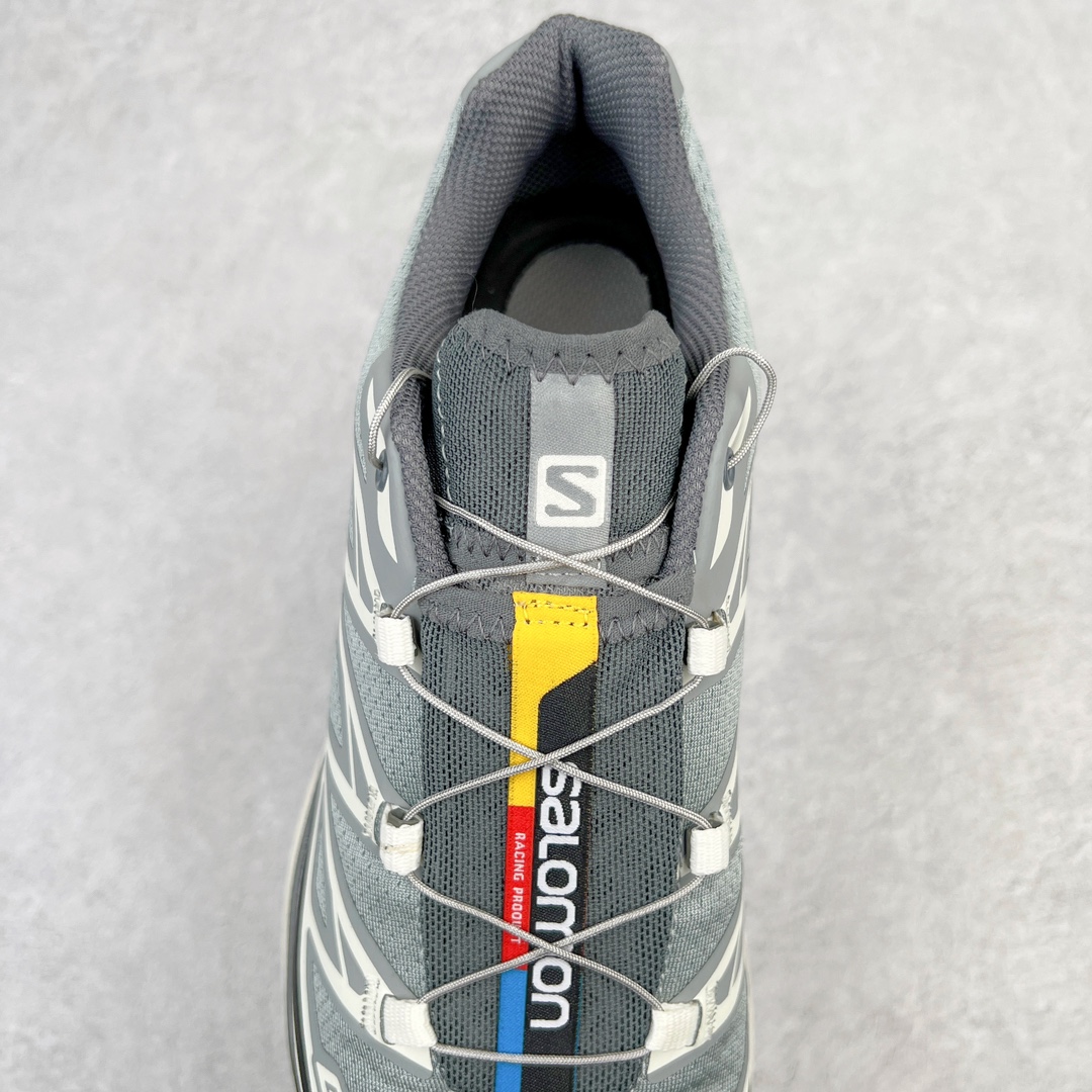 图片[5]-＃绿X/GX 纯原福利 Salomon XT-6 萨洛蒙复古潮流户外机能登山跑鞋 纯原外贸平台特供订单 耗时半年巨作 全套原纸板楦头开发 原厂特供网布配套加持 确保原汁原味 完美呈现版型 原档数据独家私模五层组合大底 男女鞋同步官方开发至46.5 原装Ortholite轻量化鞋垫 中底布带钢印编号 原厂TPU锁扣 进口港宝加持 后跟自然饱满 还原公司包裹性 鞋面以“锯齿”状的包裹系统呈现 在基色底之下加入了各种色点缀 将公司的最新技术和时尚前卫的造型融入耐用的长跑款式中 鞋面由 TPU 薄膜制成 并焊接在高耐磨网眼上 使其既时尚又坚固 由 ACS底盘支撑 可增强稳定性和支撑力 以及由橡胶凸耳 Contragrip外底覆盖的 EVA 缓冲中底 旨在应对崎岖的地形 鞋舌上的彩色Salomon 标签、Quicklace 系统以及鞋头、鞋舌和鞋跟上的附加品牌使细节更加完美 让穿着者可以轻松驾驭户外与通勤下的任何运动生活场景 无缝鞋身户外随意纵横 颜值与脚感兼备 出街通勤 绝对非常吸睛 你值得拥有 尺码：36 36.5 37.5 38 38.5 39 40 40.5 41 42 42.5 43 44 44.5 45 46 46.5 注意：偏小1码-选品中心