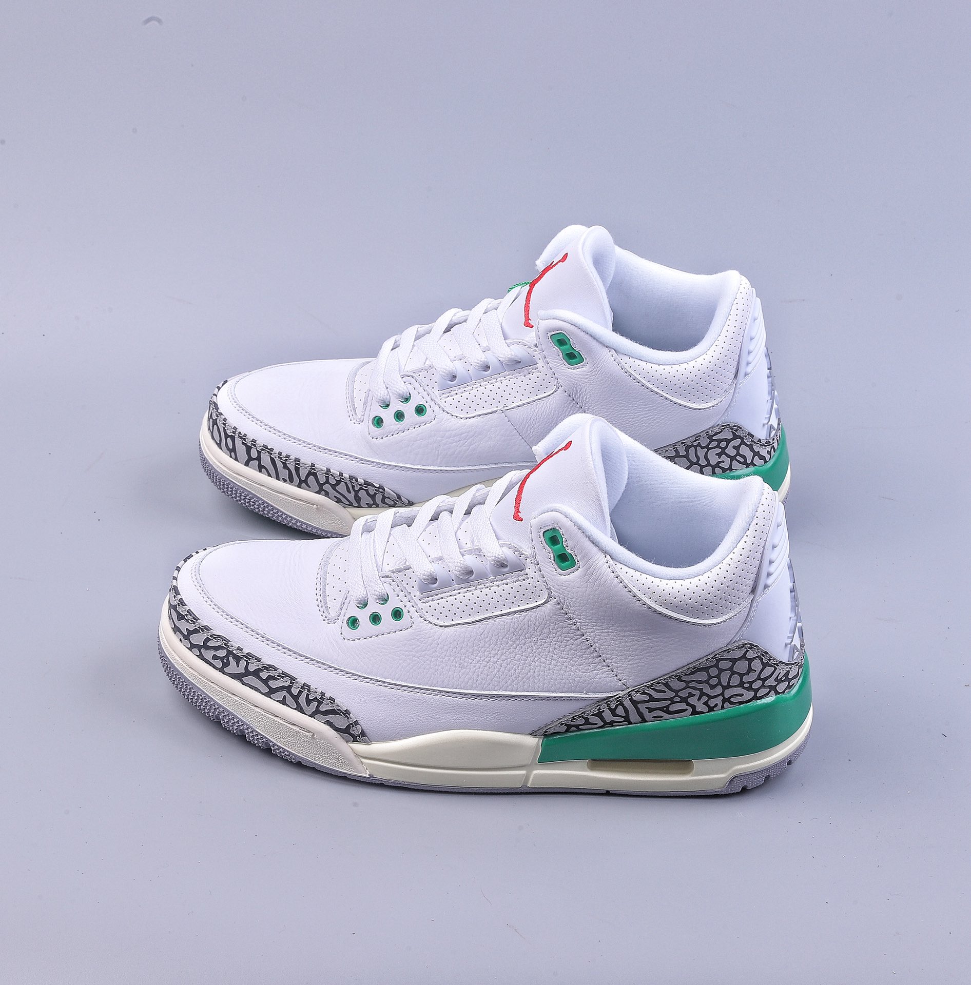240 5A Air Jordan 3 Retro ”Lucky Green”AJ3系列白绿 CK9646-136