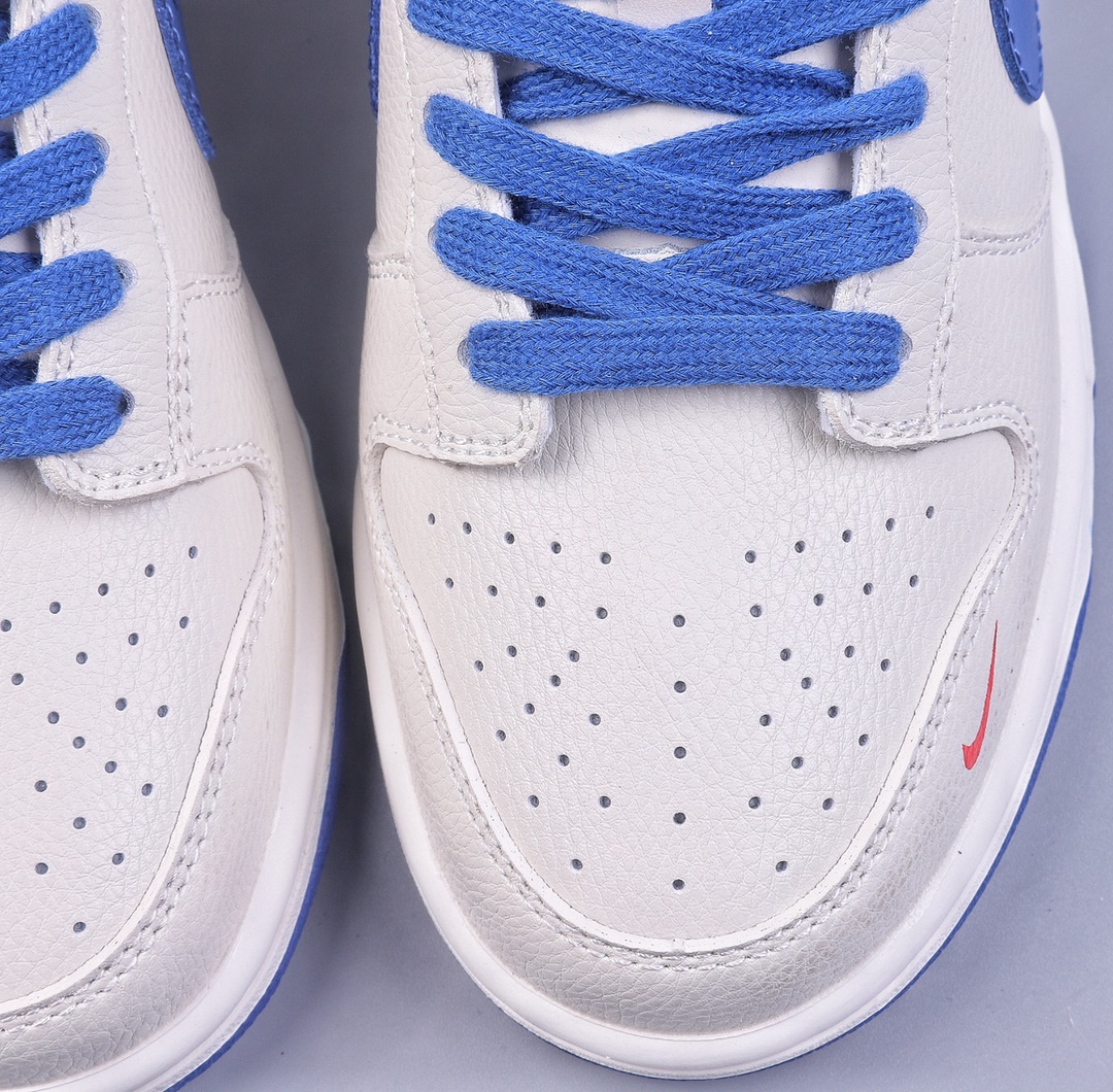 240 Nike Dunk Low 米白蓝Supreme定制 XD1688-009