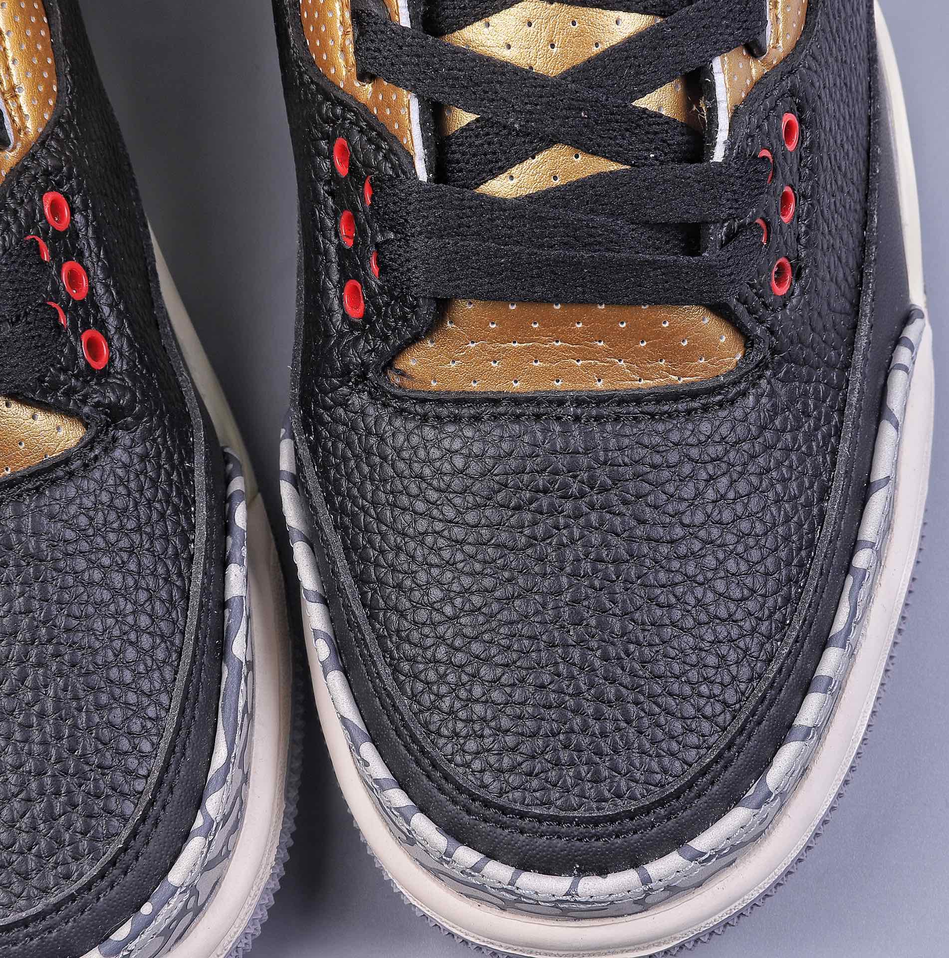 260 R Air Jordan 3 Retro ”Black Gold” 小黑水泥 CK9246-067