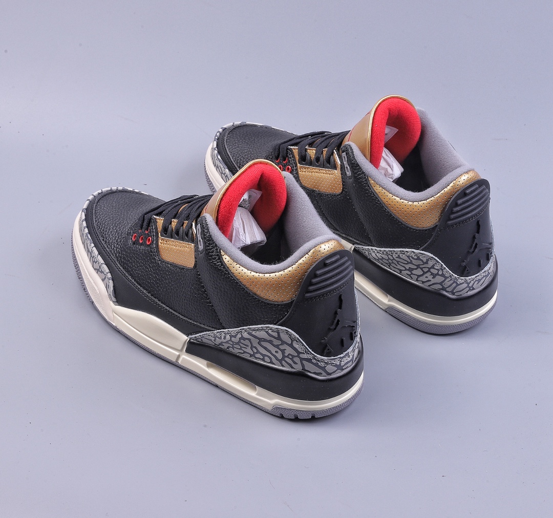 260 R Air Jordan 3 Retro ”Black Gold” 小黑水泥 CK9246-067