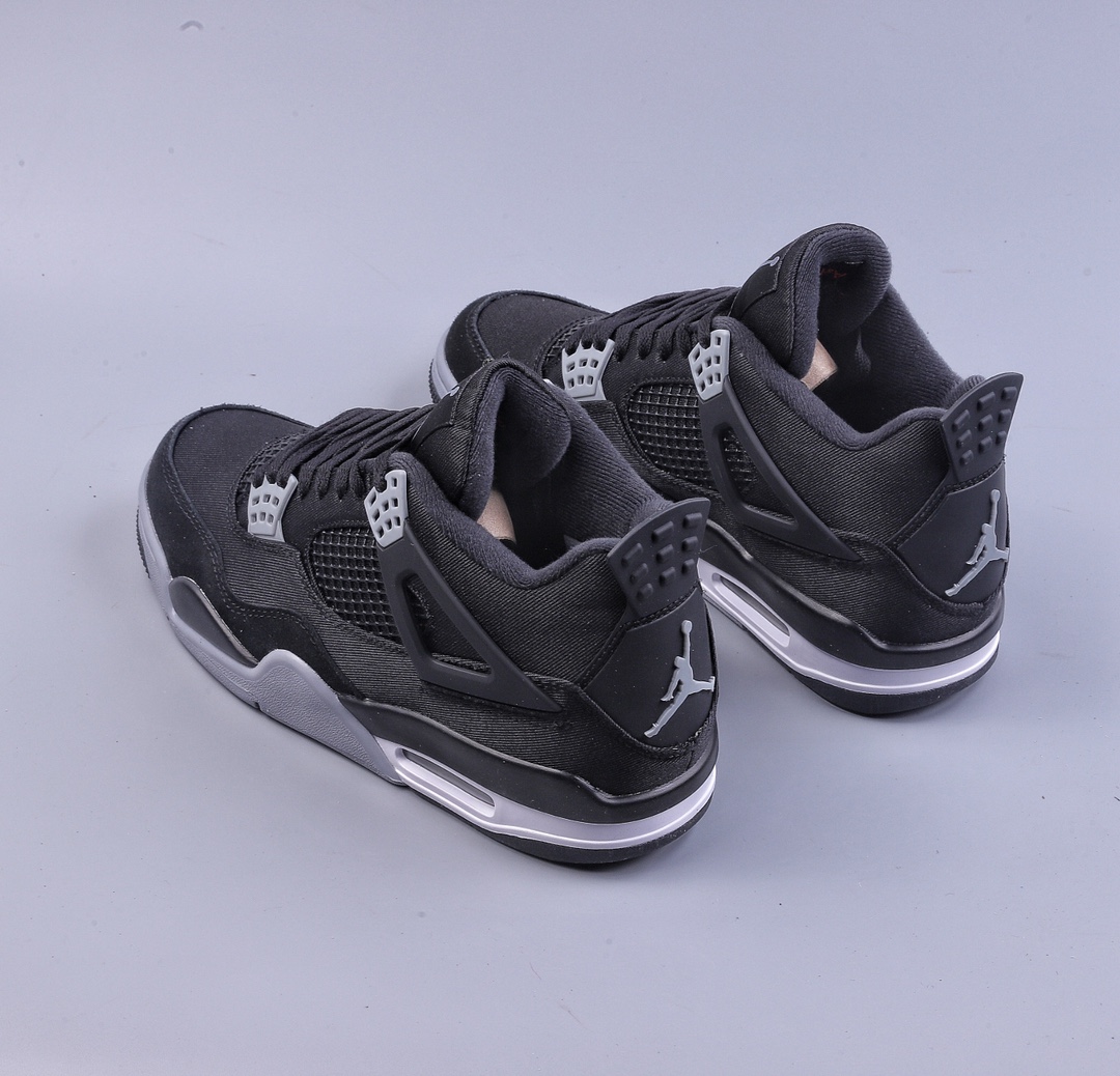 280 PB Air Jordan AJ4 Retro 黑色帆布小阿姆 DH7138-006