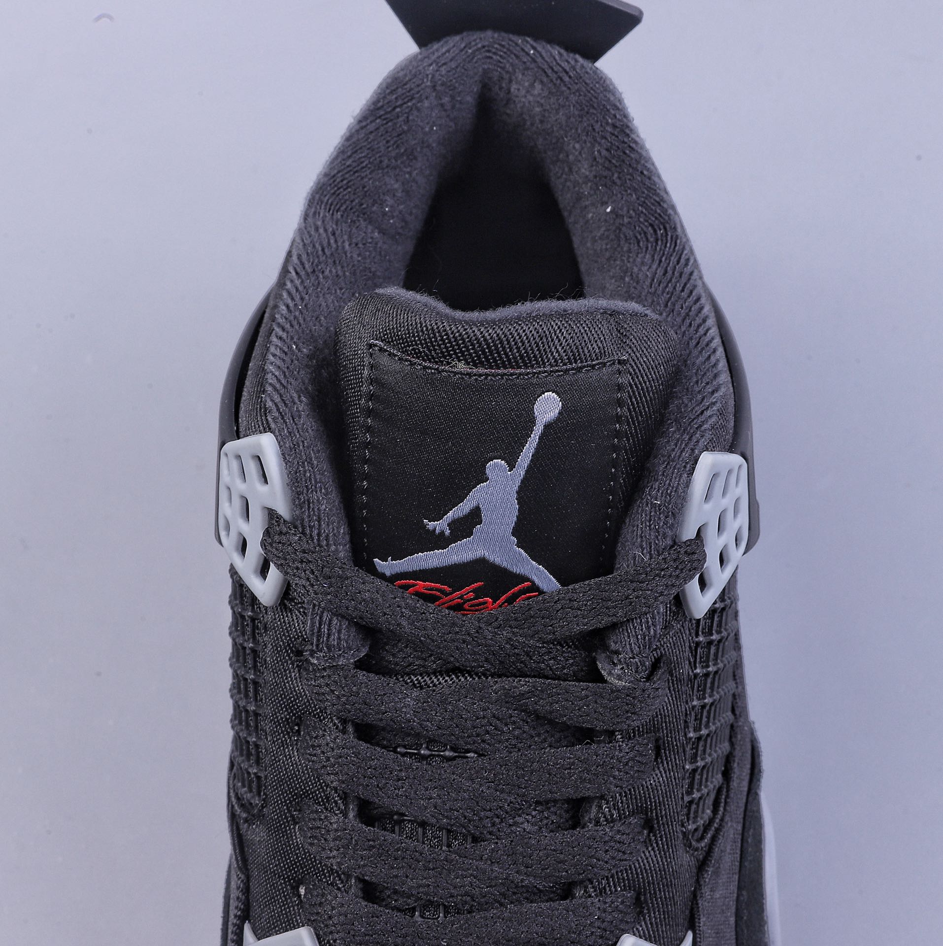 280 PB Air Jordan AJ4 Retro 黑色帆布小阿姆 DH7138-006