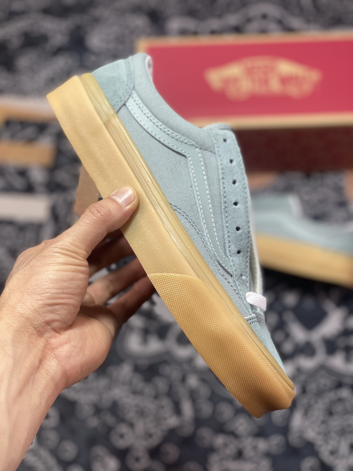 Vans Style 36 Retro Green Raw Rubber 2023 Official Summer New Retro Low-top Casual All-match Skateboard Shoes VN0A54F6YV2