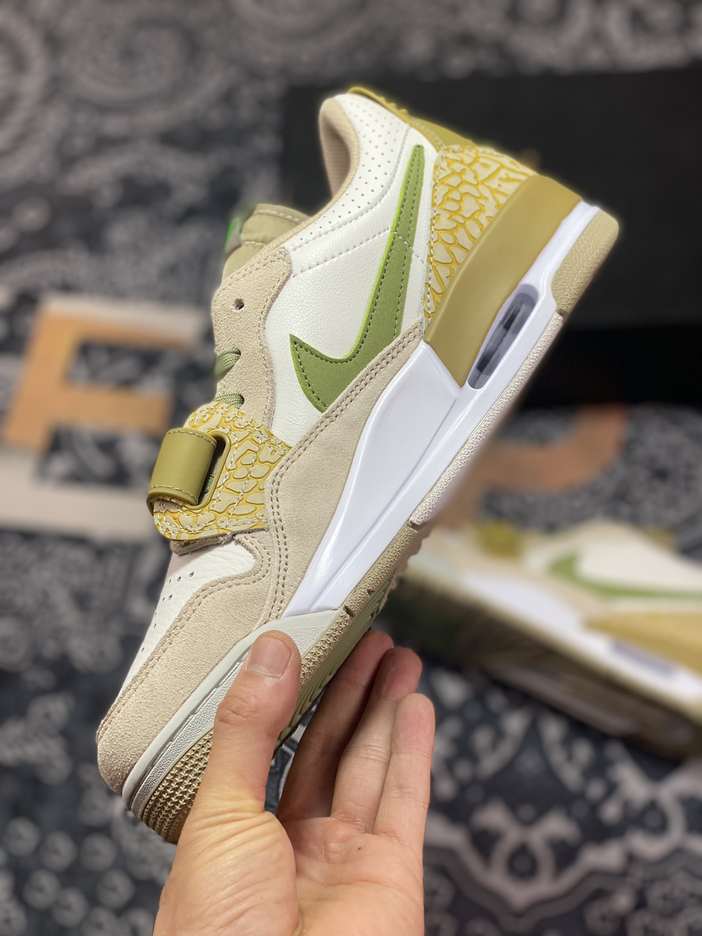Nike Air Jordan Legacy 312 Low”Green”乔丹篮球鞋“白橄榄绿”DX9260-001