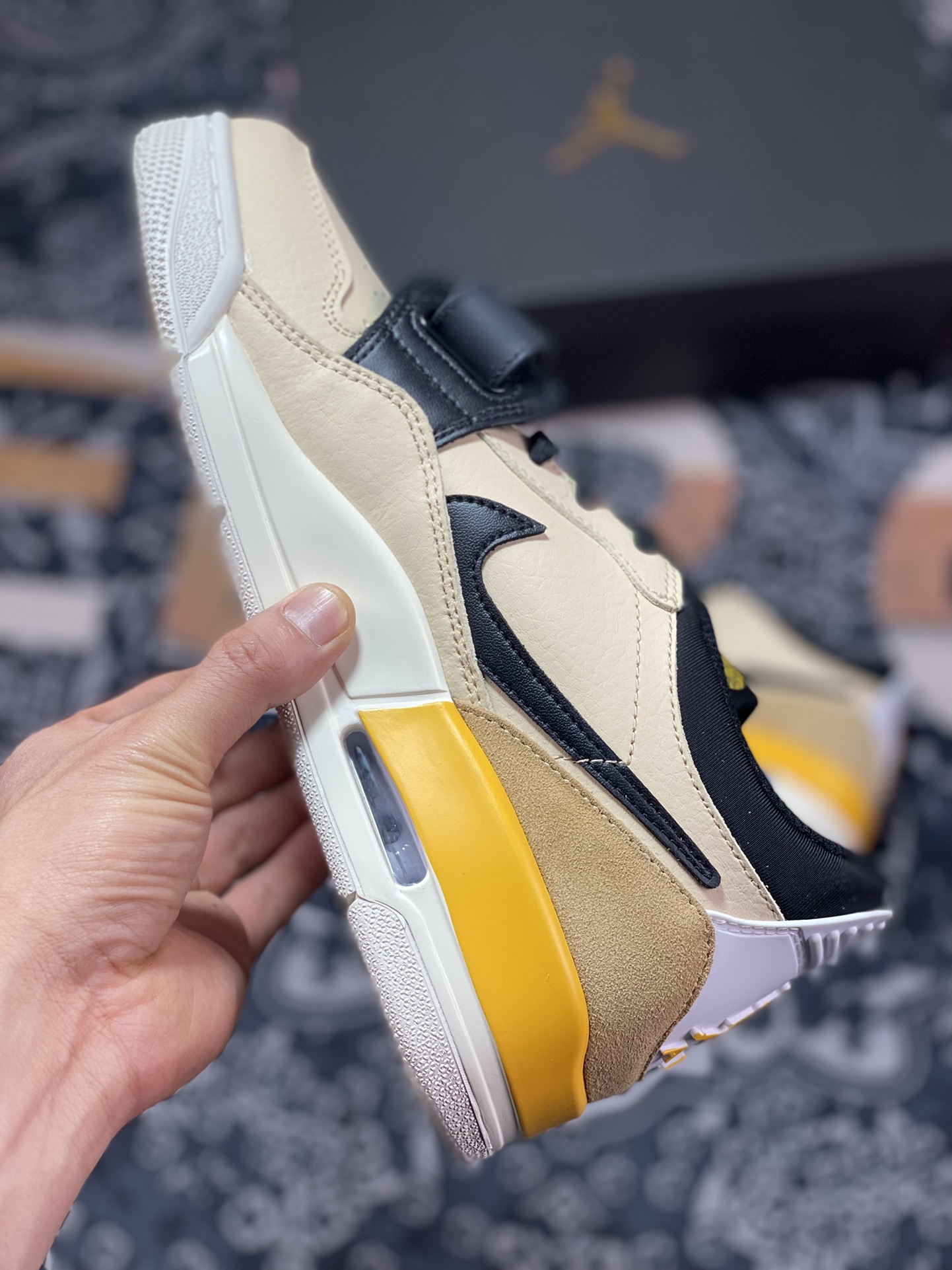 Nike Air Jordan Legacy 312 Low”Yellow Black”乔丹篮球鞋“黄黑”CD7069-200
