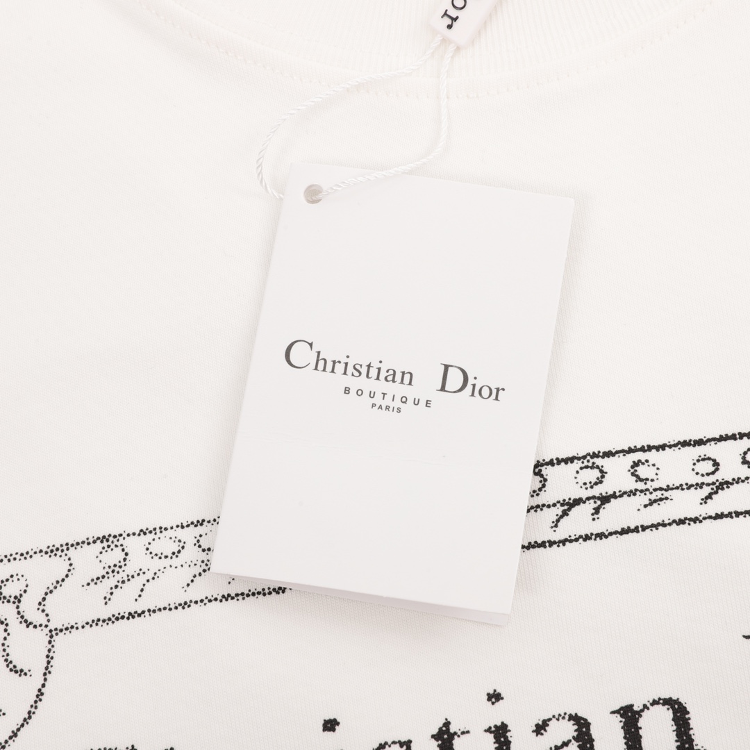 170 Dior /迪奥 23ss 经典微标logo印花短袖