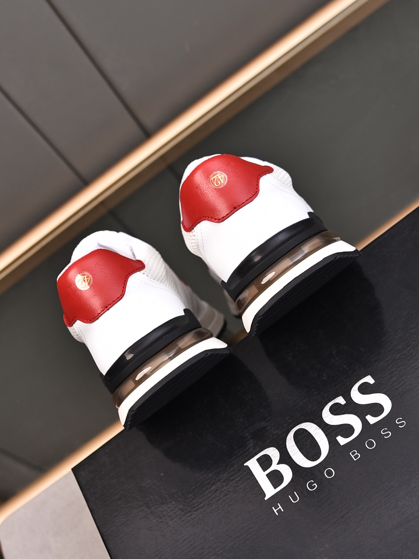 PP220 [BOSS] modelos explosivos cara con piel de vaca importada hechizo de malla transpirable combin