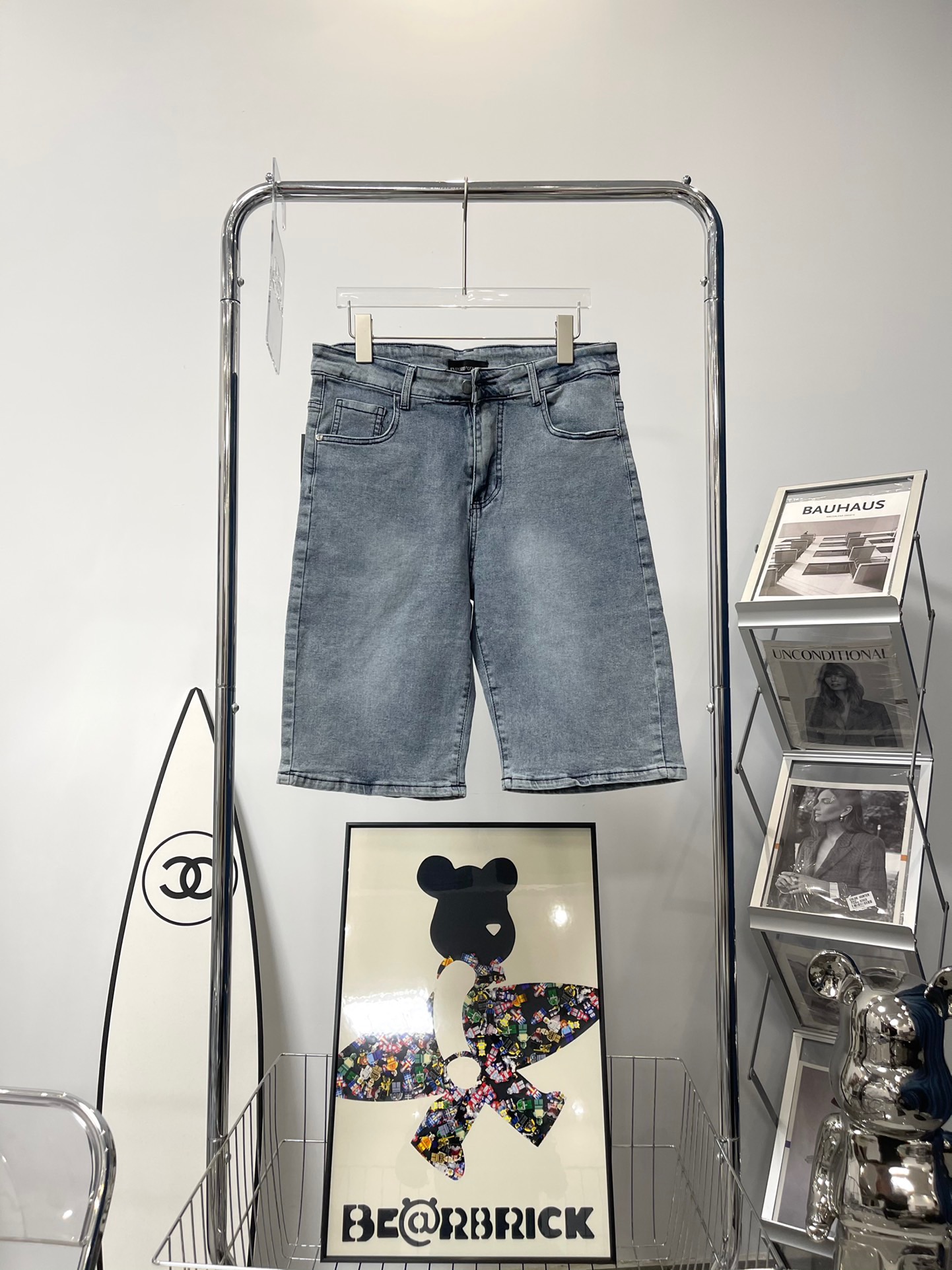 Armani Clothing Jeans Shorts High Quality Designer
 Printing Men Cotton Denim Spandex