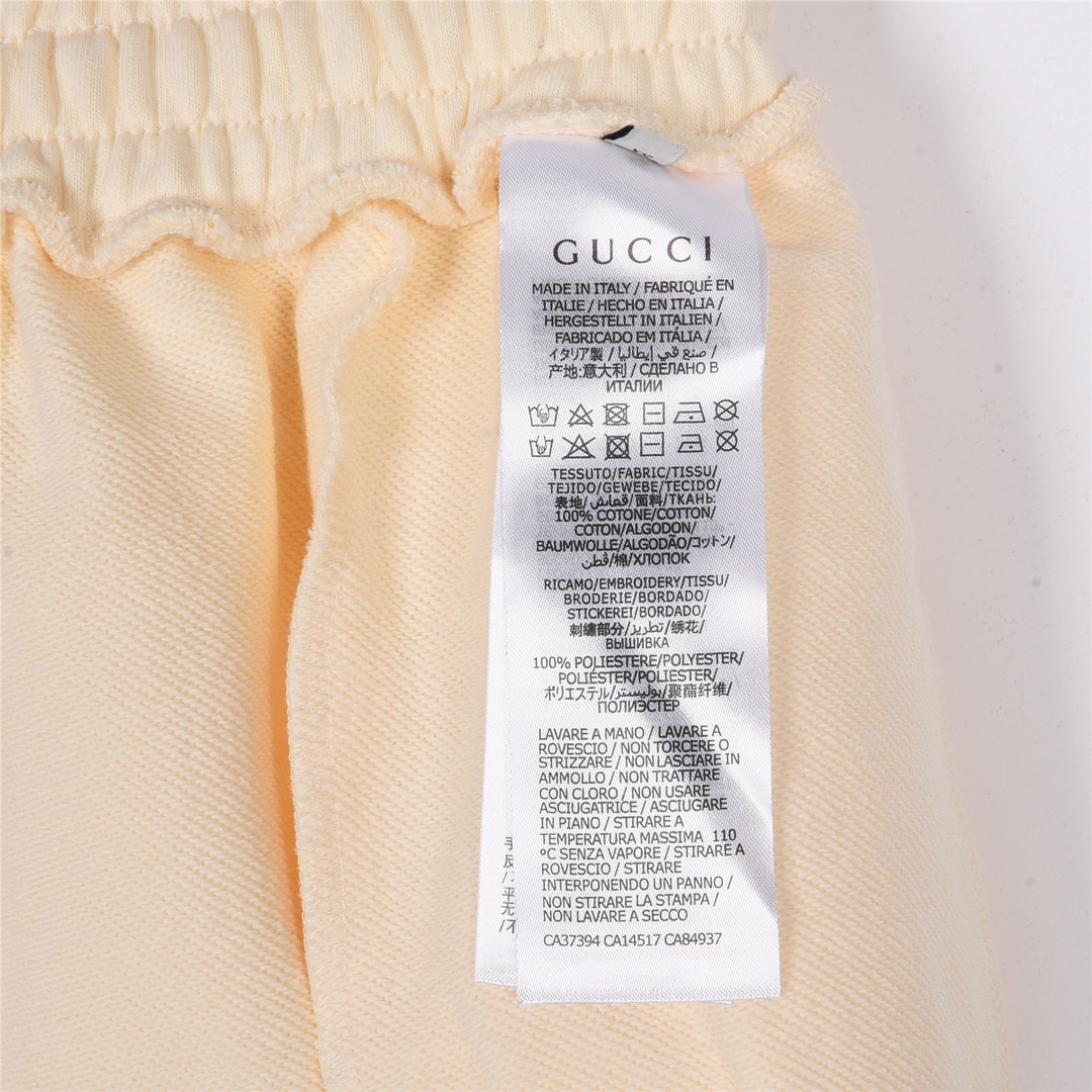 180 Gucci/古驰 23Fw 夏季新款国宝熊猫印花短裤