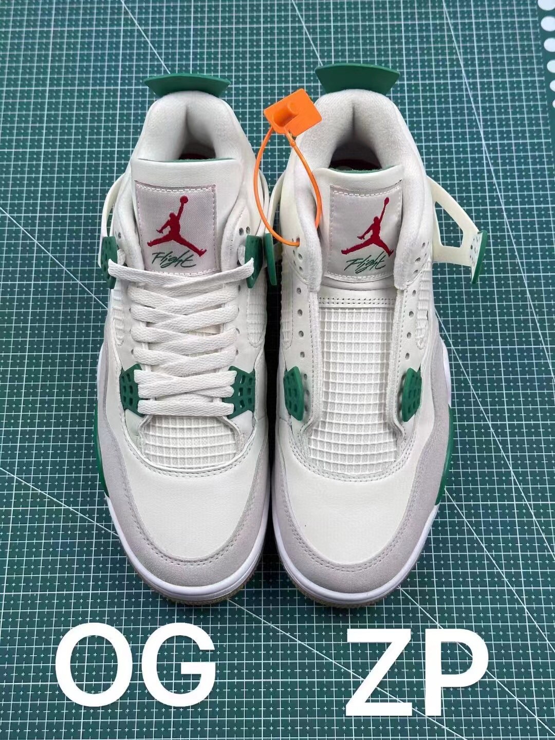 图片[8]-【OG版】 Nike SB x Jordan Air Jordan 4 \”Pine Green ＂ 潮流复古篮球鞋  男女同款 货号：DR5415-103  尺码：36-47.5              供货稳定，主推产品！-莆田鞋批发中心