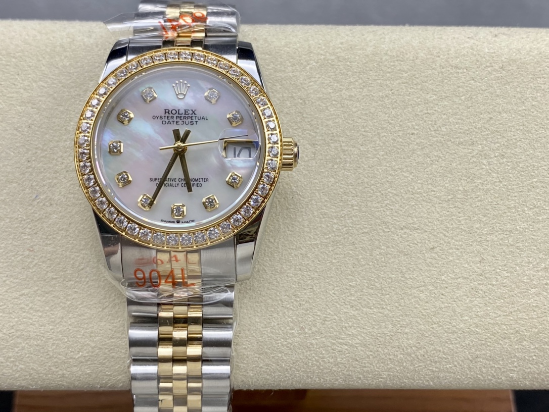 SK Factory 女款 劳力士Rolex 日志型31mm 自動機械腕時計