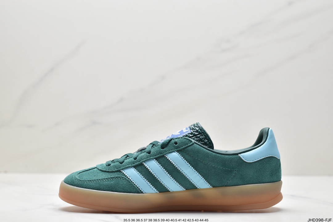 Adidas Originals Gazelle Indoor clover retro casual non-slip wear-resistant low-top sneakers IG9979