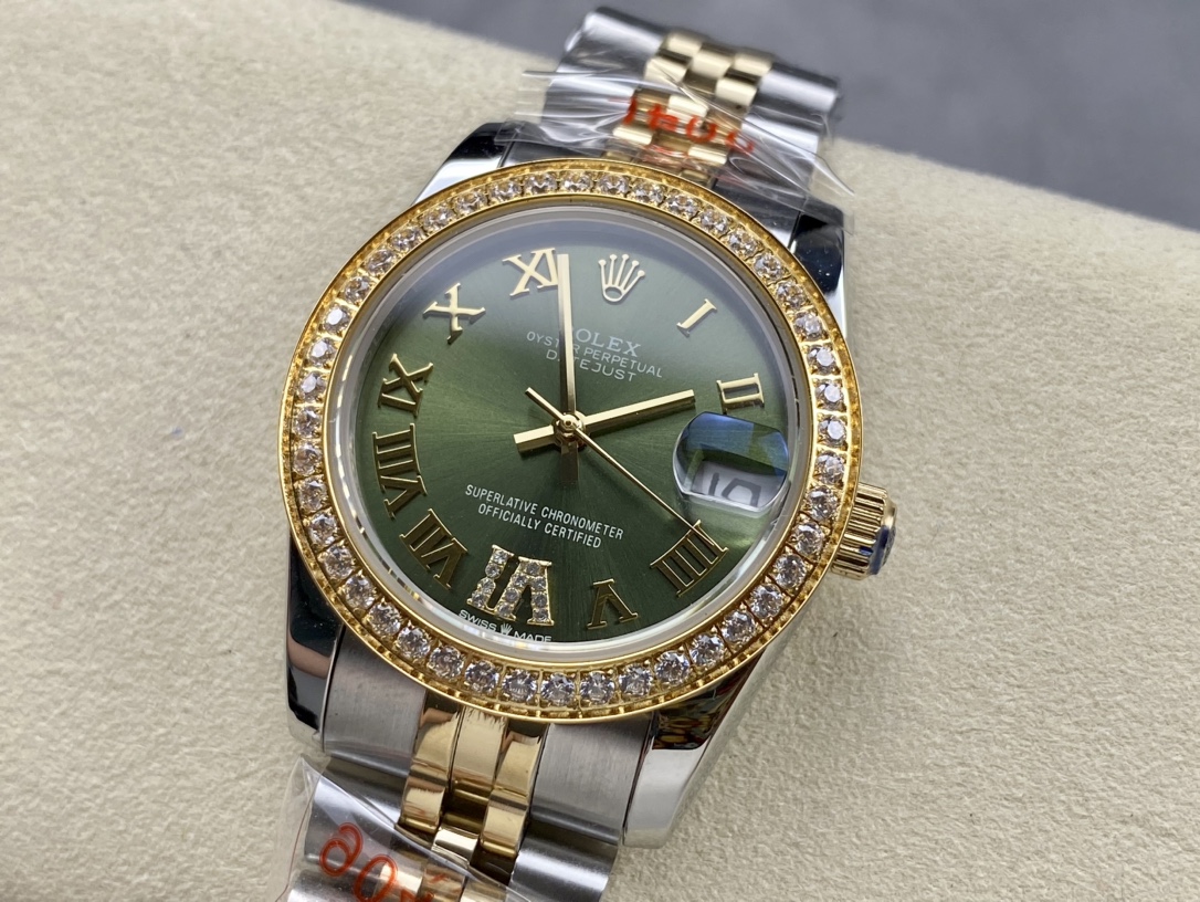 SK Factory 女款 劳力士Rolex 日志型31mm 自動機械腕時計
