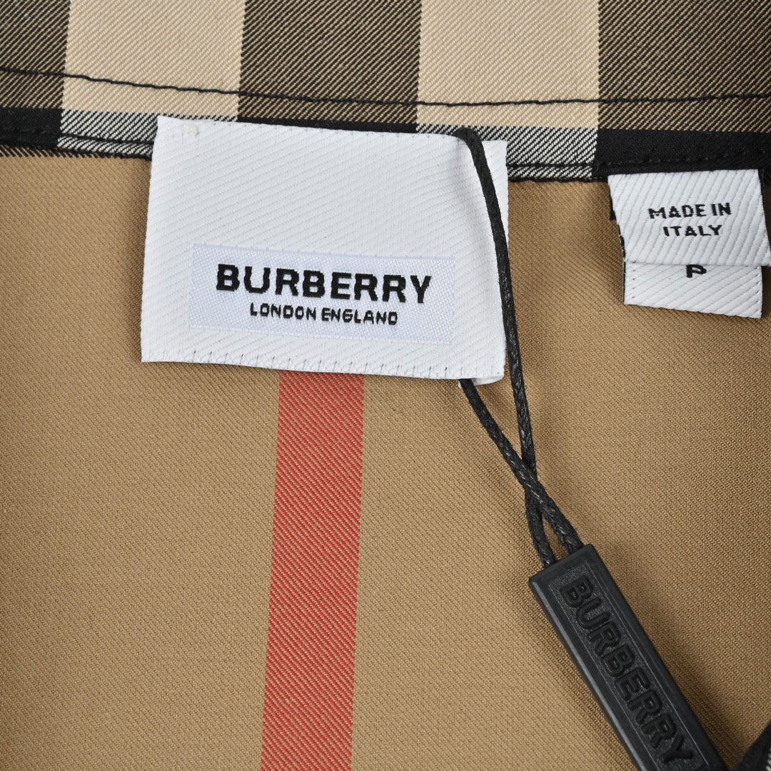 320 Burberry/巴宝莉 大格纹翻领衬衫夹克巴宝莉新款衬衫式夹克