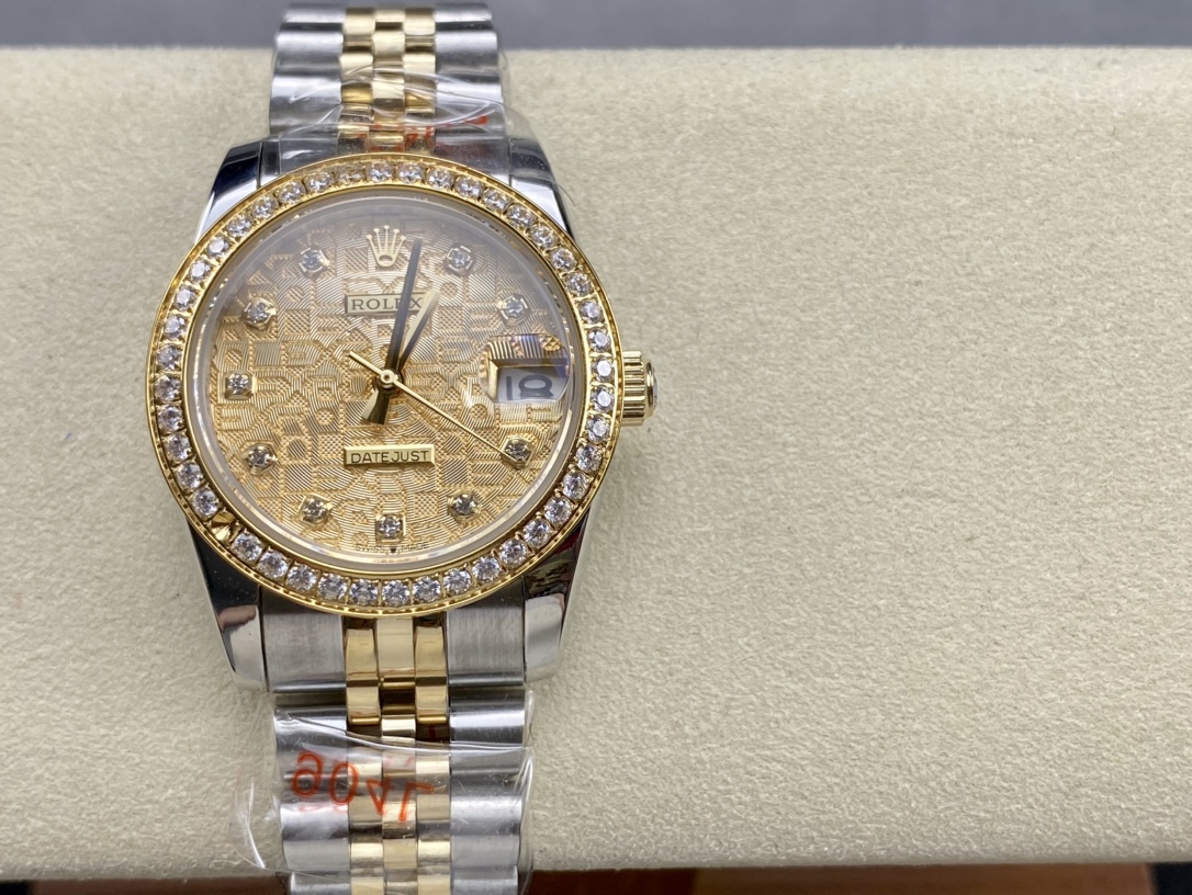 SK Factory 女款 劳力士Rolex 日志型31mm 自動機械腕時計