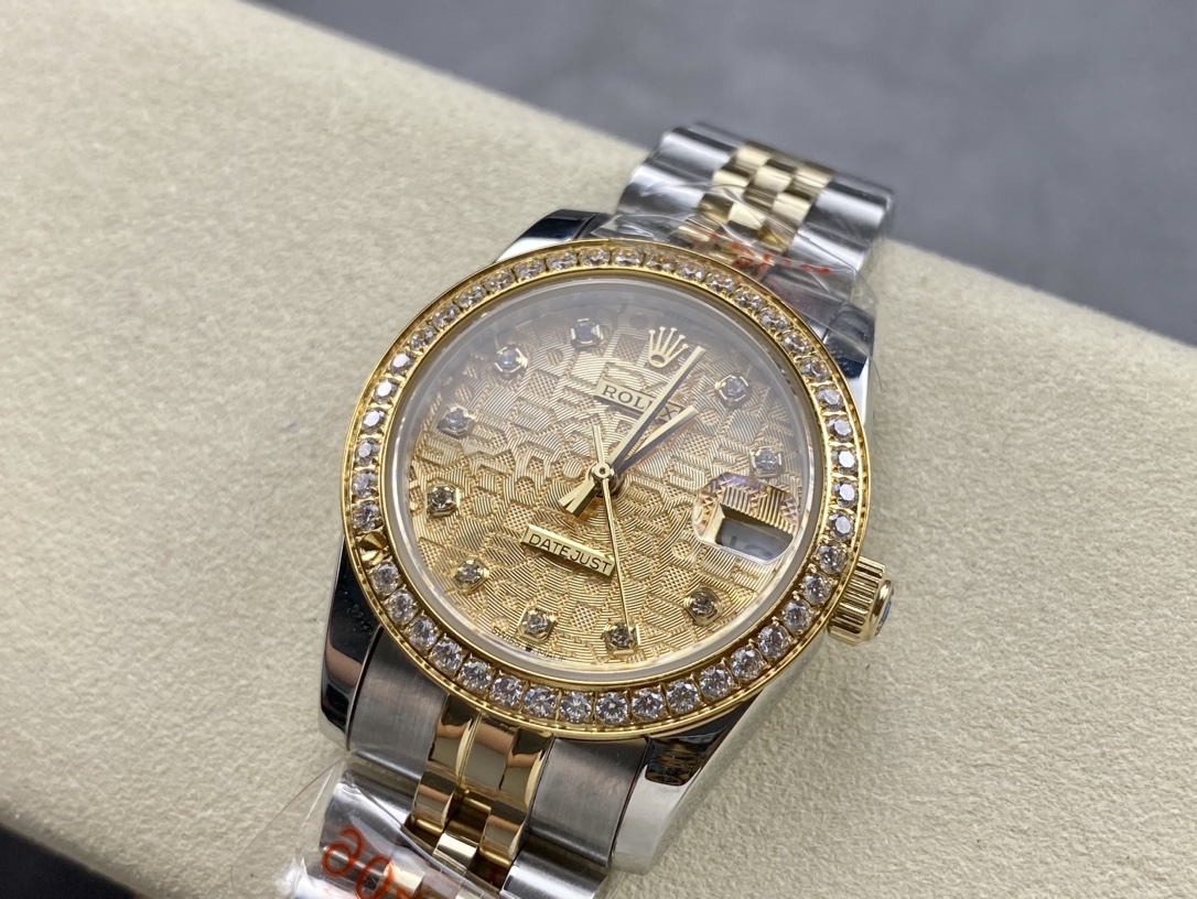 SK Factory 女款 劳力士Rolex 日志型31mm 自動機械腕時計