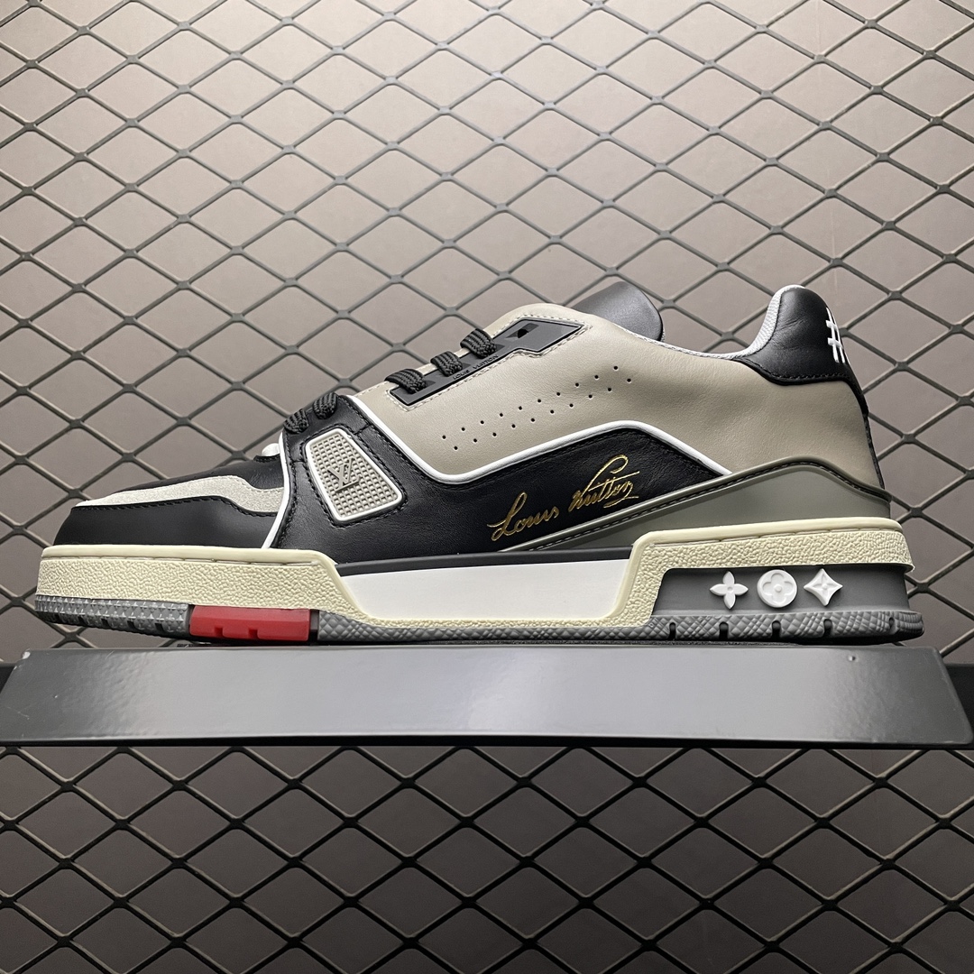 Louis Vuitton Skateboard Shoes TPU Low Tops