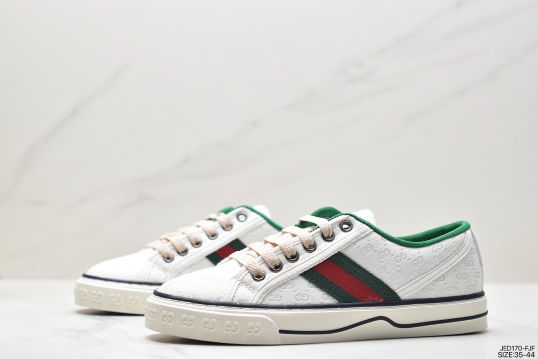 GUCCI Tennis 1977 Print Sneaker canvas printed sneakers 