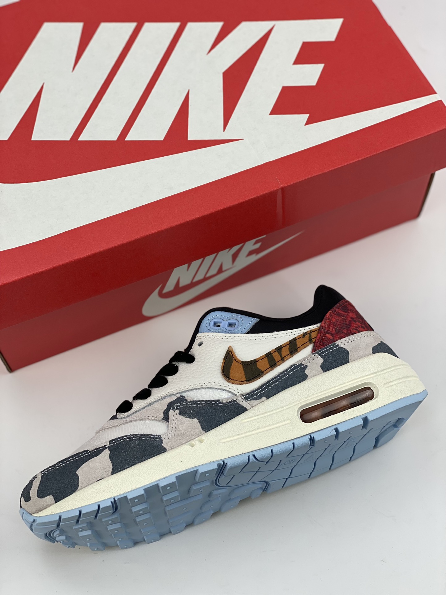 Nike Air Max 1 '87 OG replica cow retro casual running shoes FD0827-133