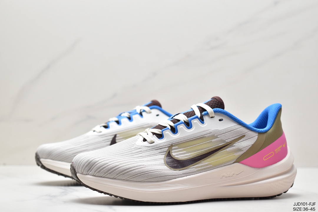 Air Zoom Winflo 9代 网透面气 训跑练步鞋 DD6203-008