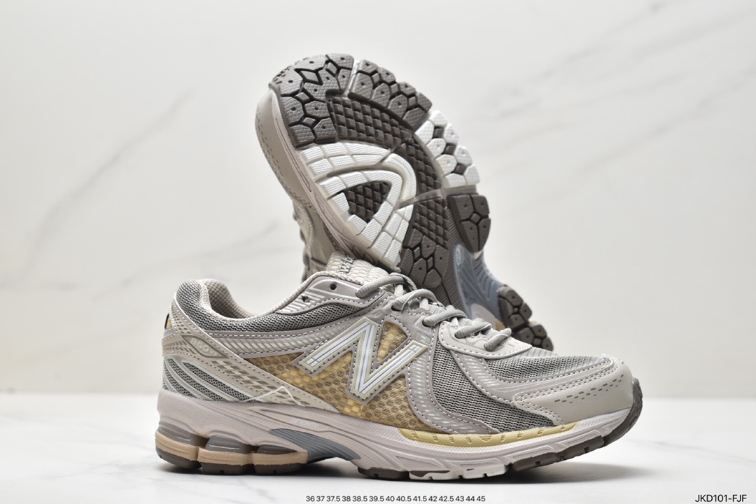 NBNew Balance ML860 series retro dad style casual sports jogging shoes ”silver black red and white” WL860KS2