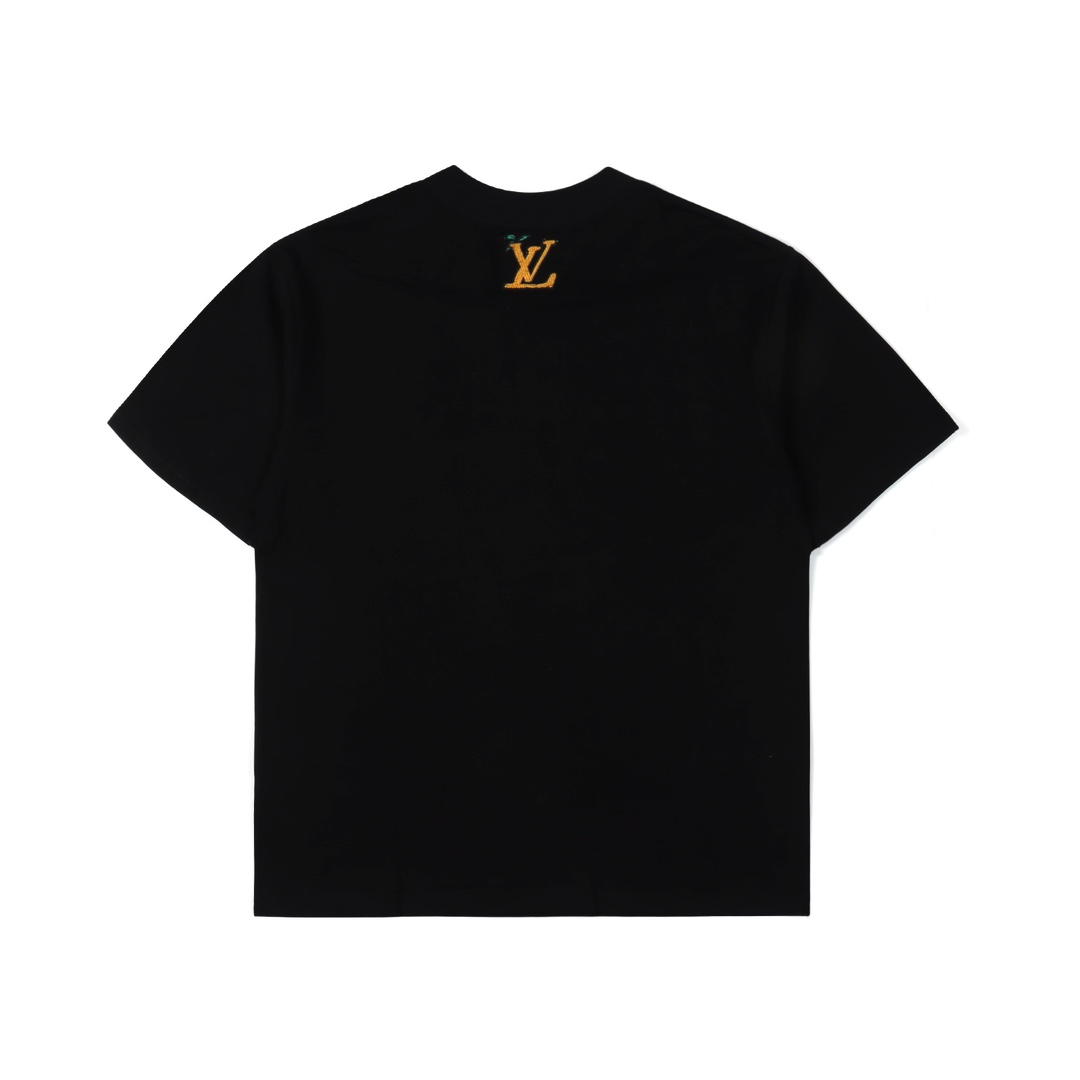 170 LouisVuitton/路易威登 23ss 兔年限定 兔八哥logo刺绣短袖T恤