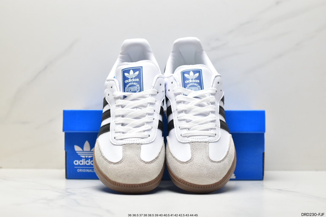 Adidas Samba VEGAN Samba Anniversary Series Adidas nearly 70 years of classic B75807