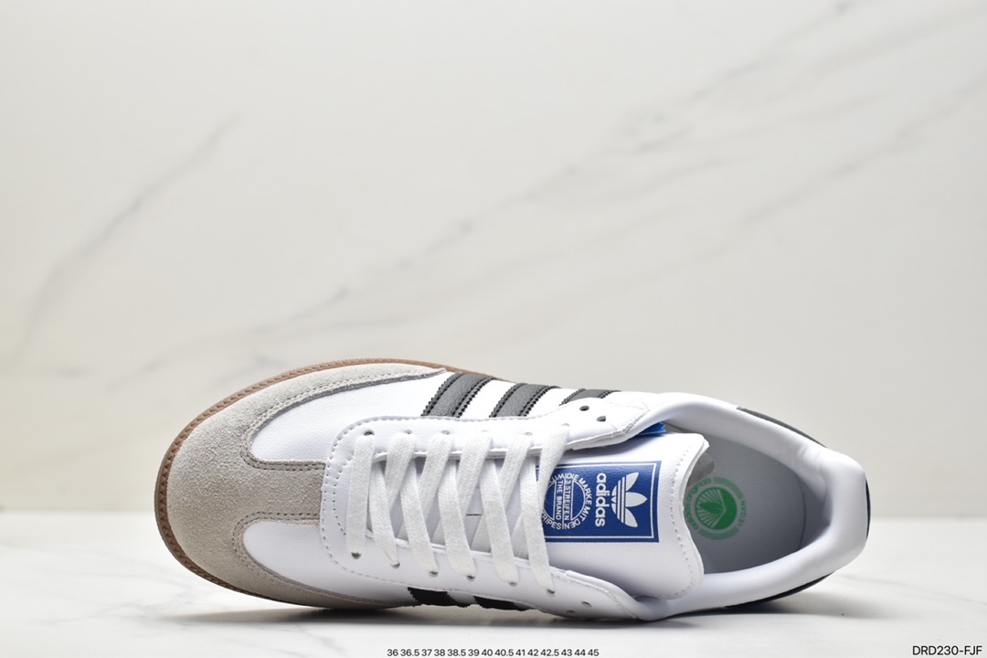 Adidas Samba VEGAN Samba Anniversary Series Adidas nearly 70 years of classic B75807