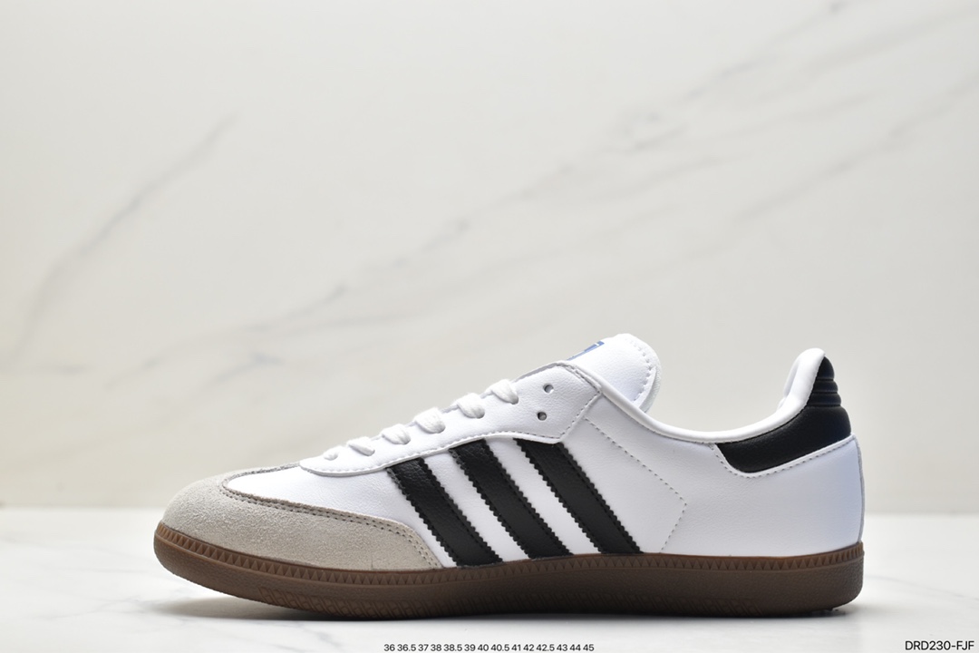 Adidas Samba VEGAN Samba Anniversary Series Adidas nearly 70 years of classic B75807