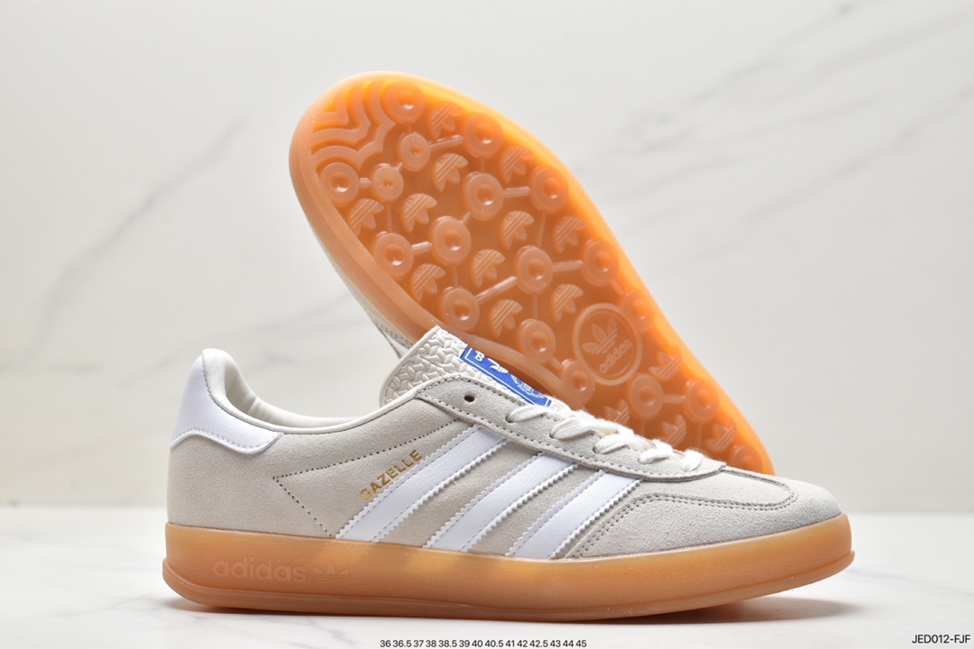 Adidas Originals Gazelle Indoor Trefoil Retro Casual Sports Shoes EF5755