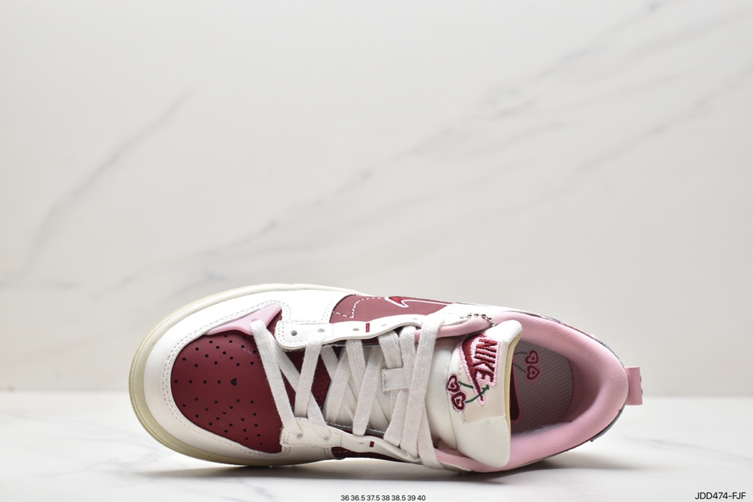 全新耐克Nike SB Dunk Low DISRUPT 2情人节 限定扣篮系列低帮休闲运动鞋 FD4617-667