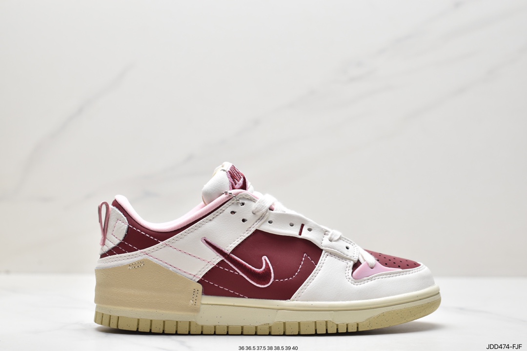 全新耐克Nike SB Dunk Low DISRUPT 2情人节 限定扣篮系列低帮休闲运动鞋 FD4617-667